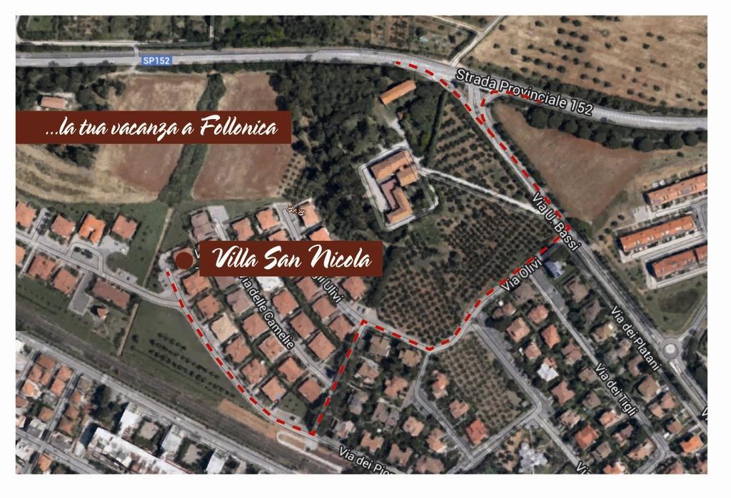 Villa San Nicola B&B Follonica Extérieur photo
